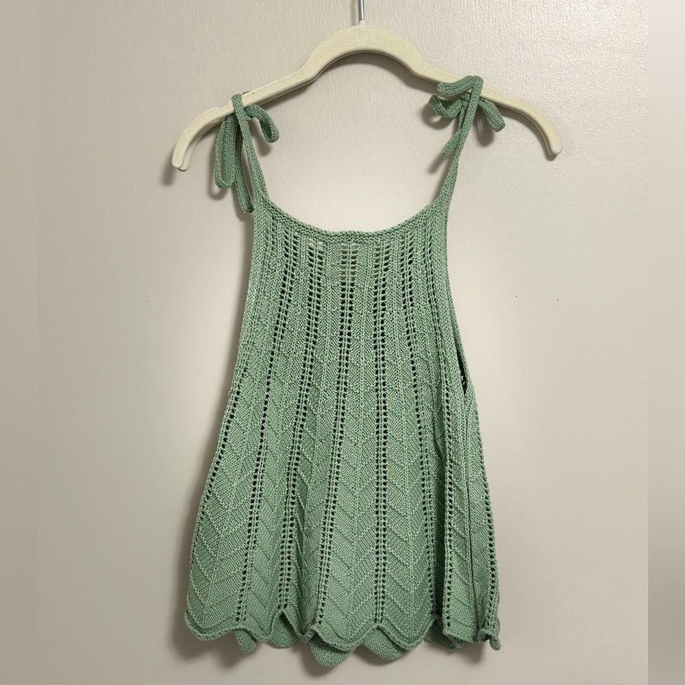 Altar’d State Crochet Tank- size small